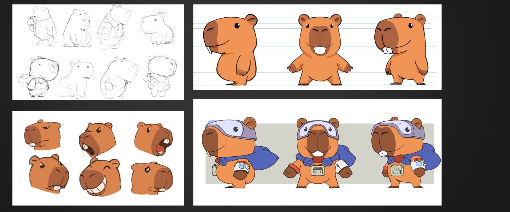 Concept art de personagem